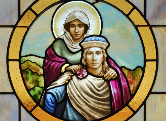 St. Elizabeth of Hungary and Ludwig